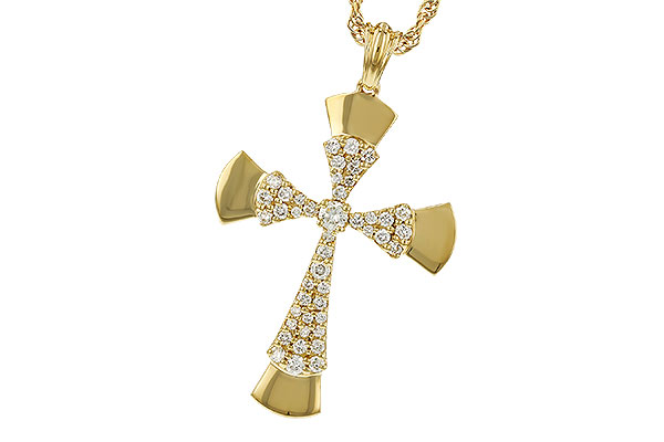 B293-61768: NECKLACE .36 TW