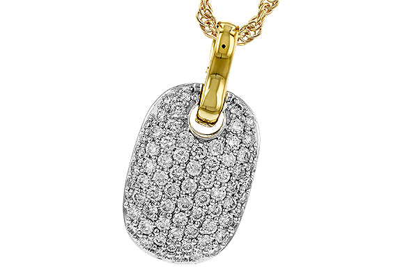B293-61777: NECKLACE .66 TW