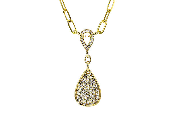 B293-62668: NECKLACE .66 TW (17")