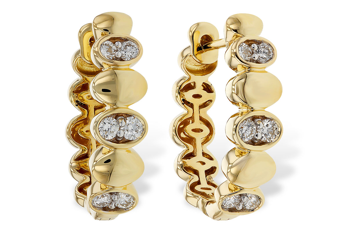 B293-63622: EARRINGS .36 TW