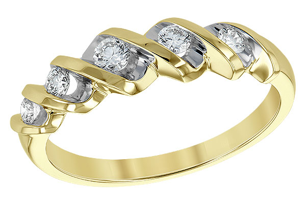C111-79086: LDS WED RING .25 TW