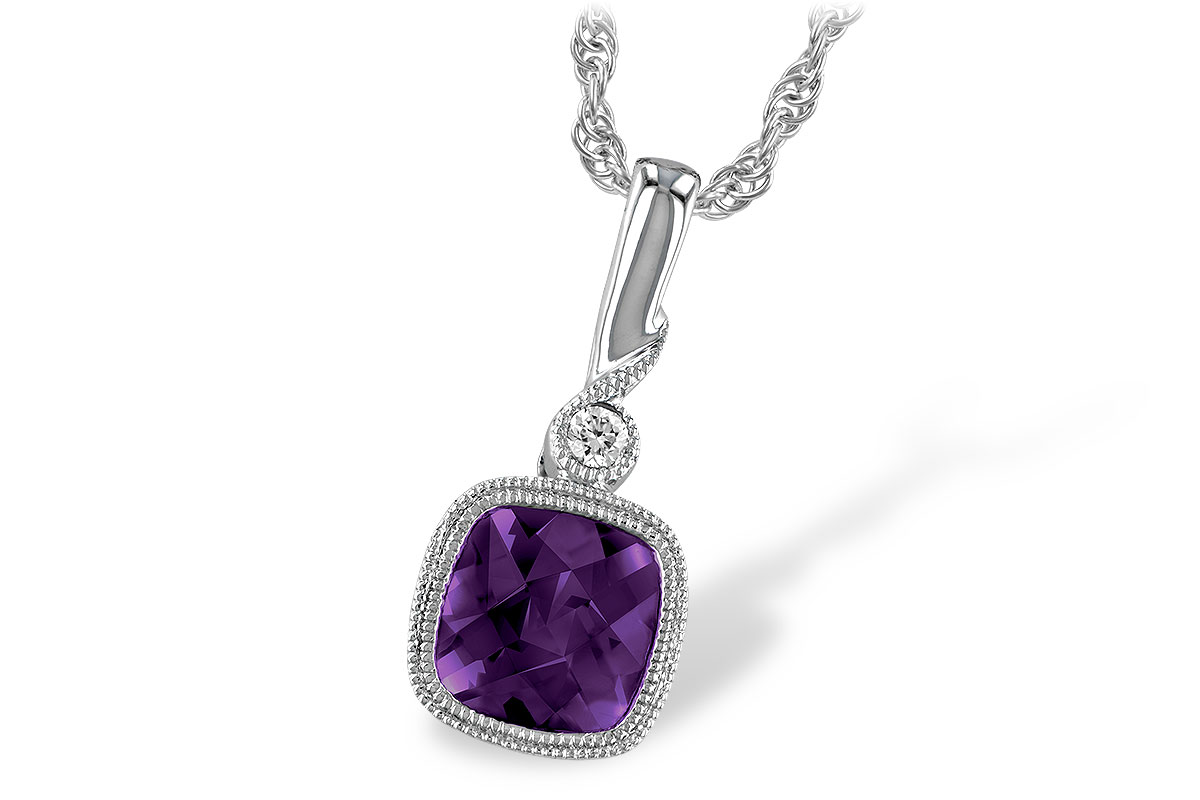 C202-71804: NECK .84 AMETHYST .86 TGW