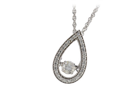 C205-44522: NECKLACE .38 TW