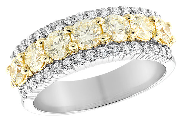C207-21804: LDS DIA WED RG 1.20 YELLOW DIA 1.64 TW