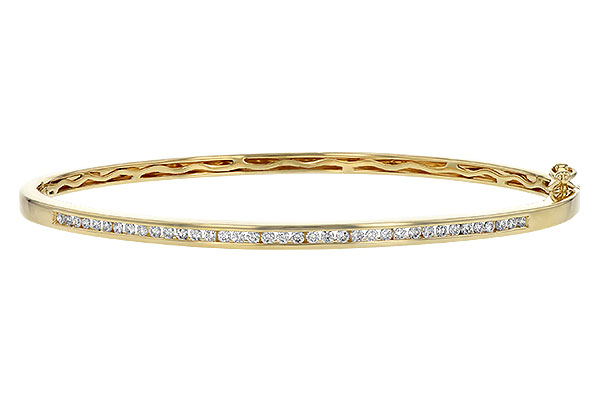 C208-14495: BANGLE BRACELET .50 TW