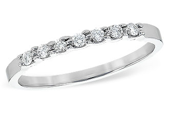 C208-15440: LDS DIA WED RG .12 TW (7 STONES)