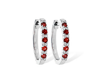 C209-04522: EARR .45 RUBY .55 TGW