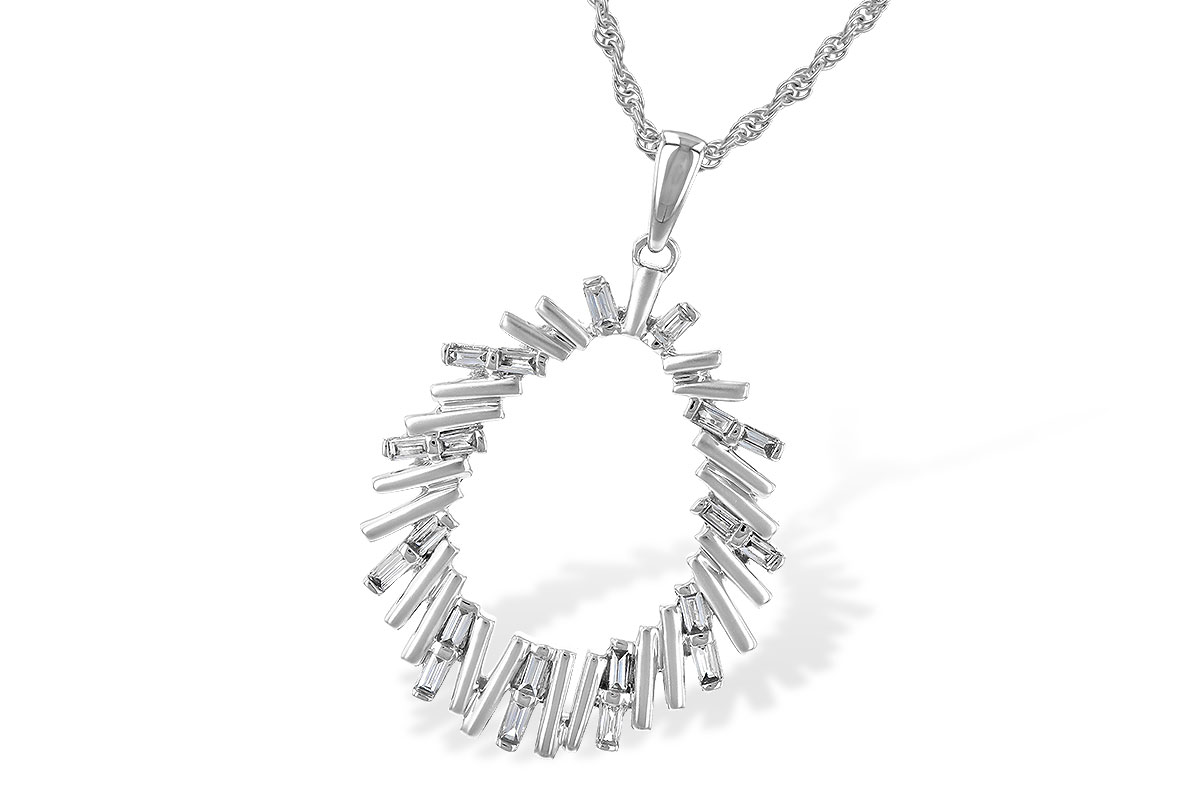 C209-05377: NECK .24 TW BAGUETTE DIAS