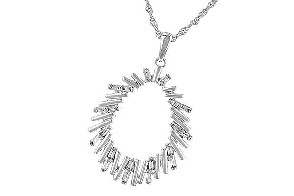 C209-05377: NECK .24 TW BAGUETTE DIAS