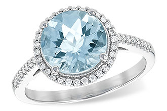C209-06304: LDS RG 2.08 AQUAMARINE 2.27 TGW