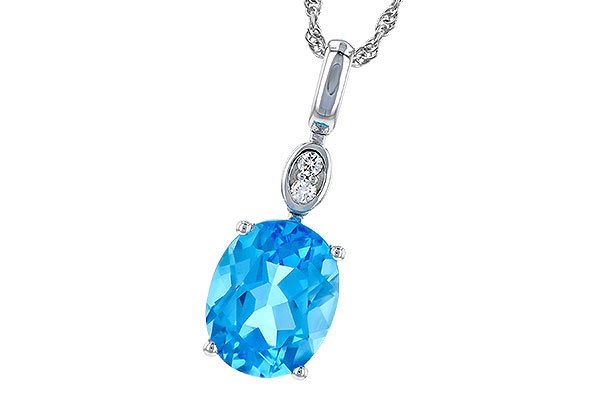 C209-08177: NECK 2.84 BLUE TOPAZ 2.87 TGW (10x8MM BT)