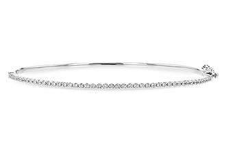 C209-09077: BANGLE BRACELET .50 TW