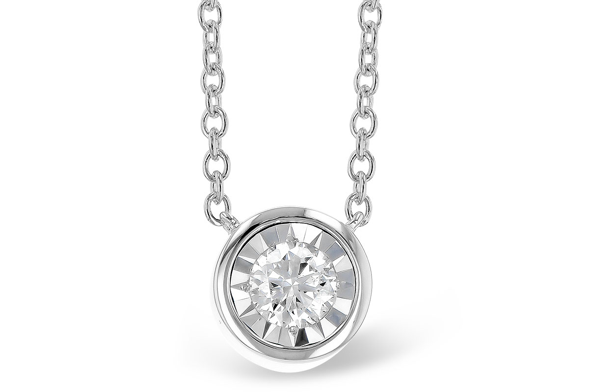 C291-76349: NECKLACE .32 BR (18")