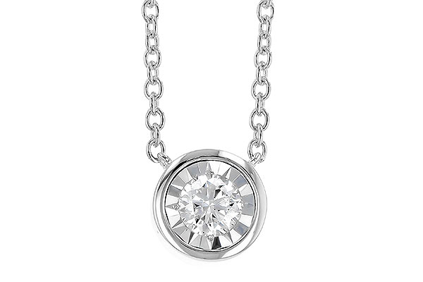 C291-76349: NECKLACE .32 BR (18")