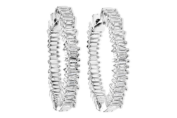 C291-79049: EARR .35 CTS TW BAGUETTE DIAS
