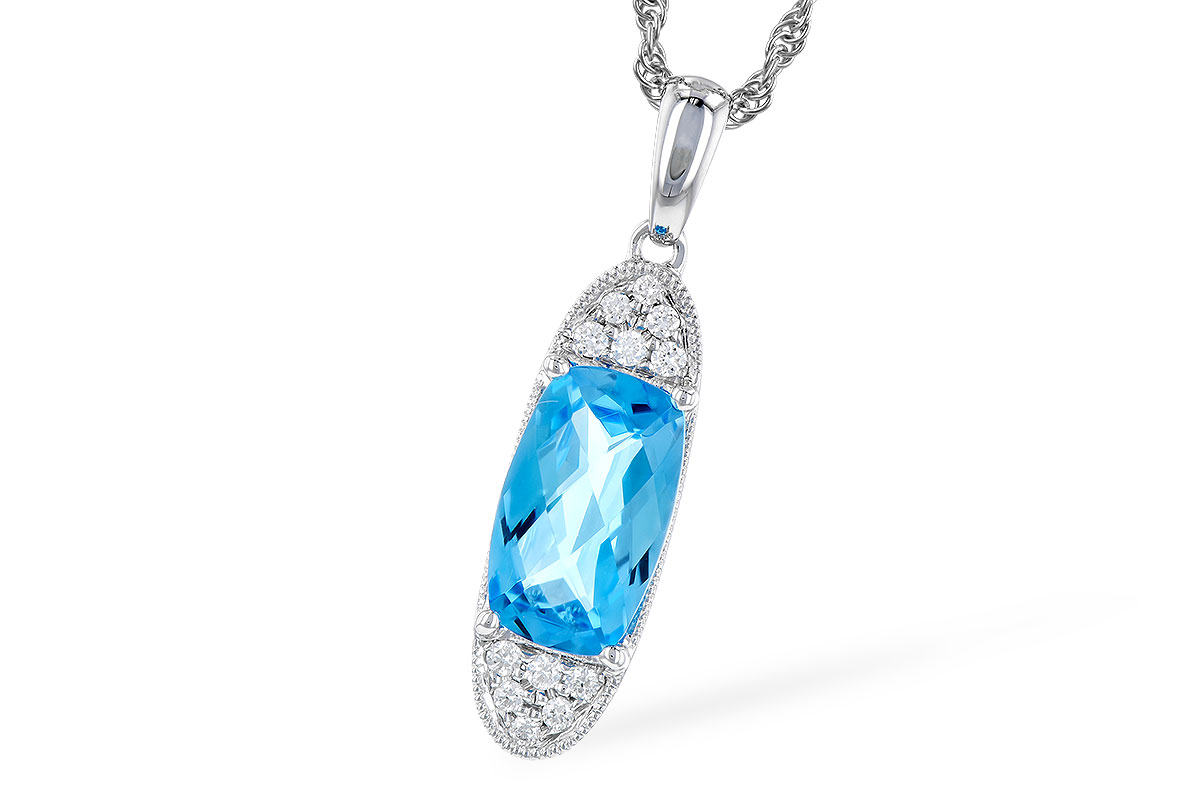 C292-64486: NECK 2.02 BLUE TOPAZ 2.12 TGW