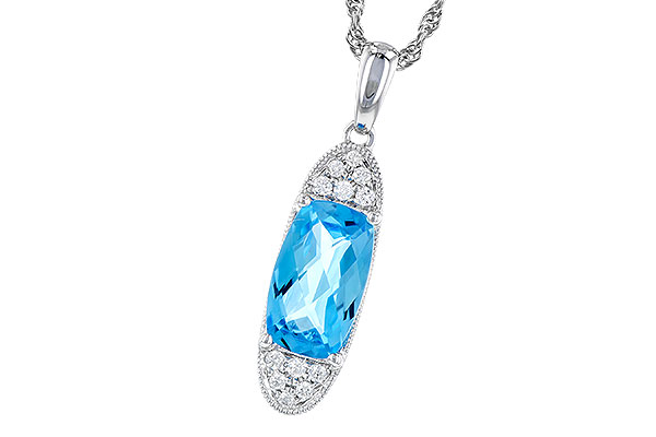 C292-64486: NECK 2.02 BLUE TOPAZ 2.12 TGW