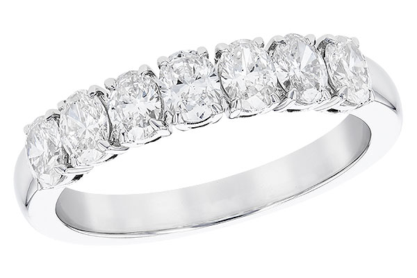 C292-65449: LDS DIA WED RG .97 TW (7 OVALS)