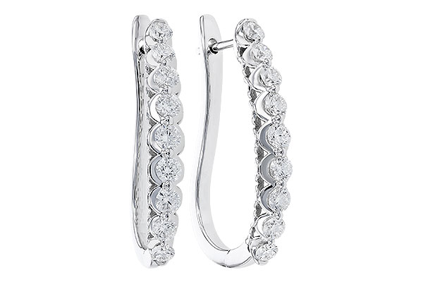 C292-67204: EARRINGS 2.00 TW