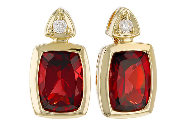 C292-68158: EARR 1.90 TW GARNET 1.94 TGW (7x5MM GAR)