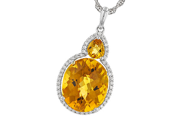 C292-69040: NECK 5.70 TW CITRINE 5.85 TGW (13x11 OVAL)