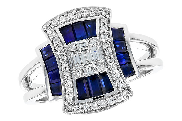 C292-71740: LDS RG .87 TW SAPPHIRE 1.22 TGW