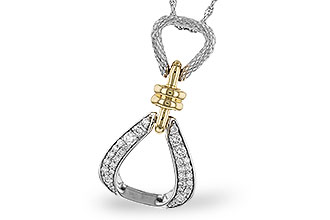 C292-71749: NECKLACE .50 TW