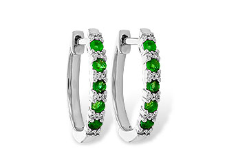C292-71786: EARR .25 EMERALD .31 TGW
