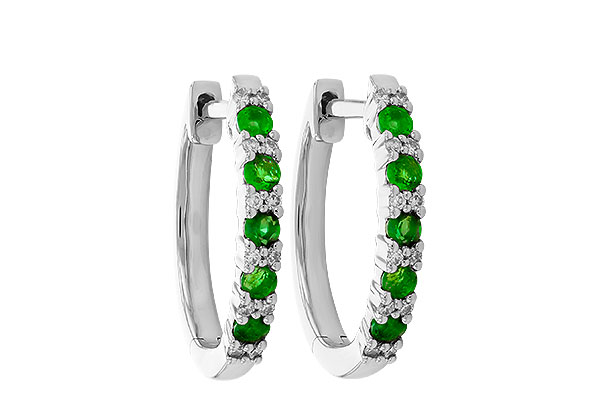 C292-71786: EARR .25 EMERALD .31 TGW