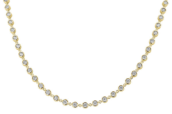 C293-55422: NECKLACE 3.40 TW (18")
