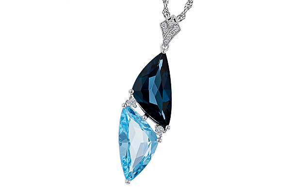 C293-57231: NECK 6.87 BLUE TOPAZ 6.97 TGW