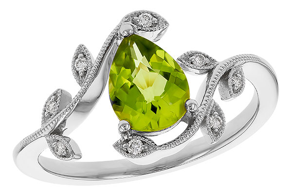 C293-57249: LDS RG 1.16 PERIDOT 1.22 TGW (8x6MM PER)