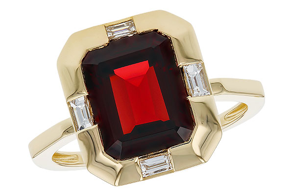 C293-59058: LDS RG 3.65 GARNET 3.82 TGW (10x8MM GAR)