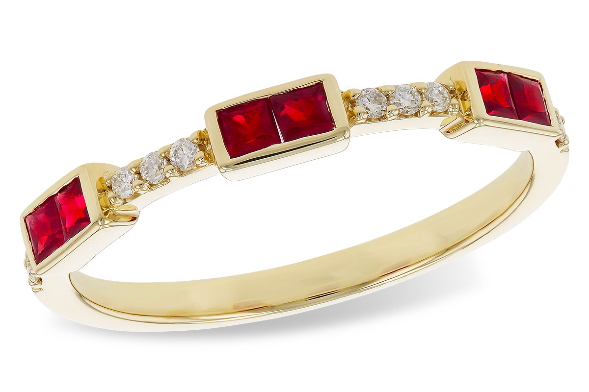 C293-59913: LDS WED RG .34 RUBY .41 TGW