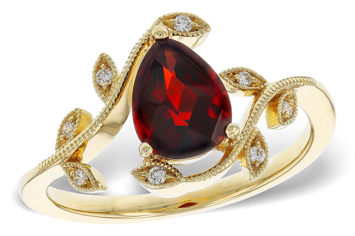 C293-61758: LDS RG 1.34 GARNET 1.40 TGW (8x6MM GAR)