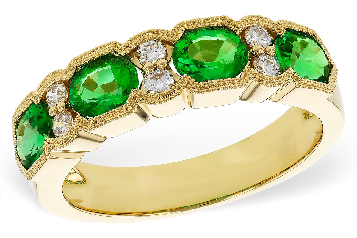 C293-62704: LDS WED RG 1.20 EMERALD 1.38 TGW (5x4MM EMER)