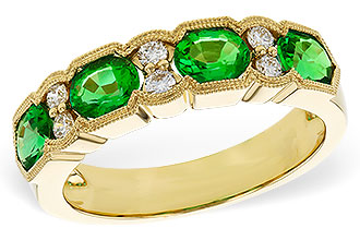 C293-62704: LDS WED RG 1.20 EMERALD 1.38 TGW (5x4MM EMER)