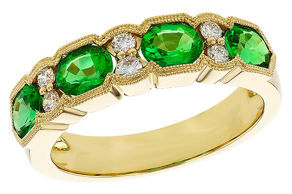 C293-62704: LDS WED RG 1.20 EMERALD 1.38 TGW (5x4MM EMER)