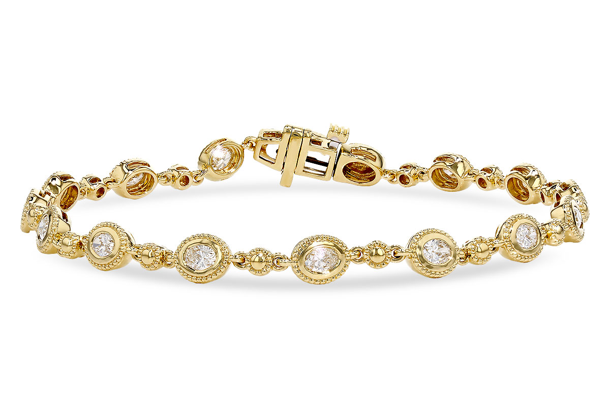 C293-62713: BRACELET 1.25 TW OVAL DIAS (7")