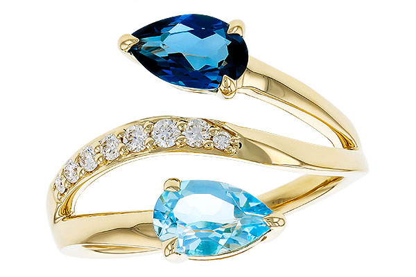 C294-46304: LDS RG 3.56 TW BLUE TOPAZ 3.70 TGW (8x5MM BT)