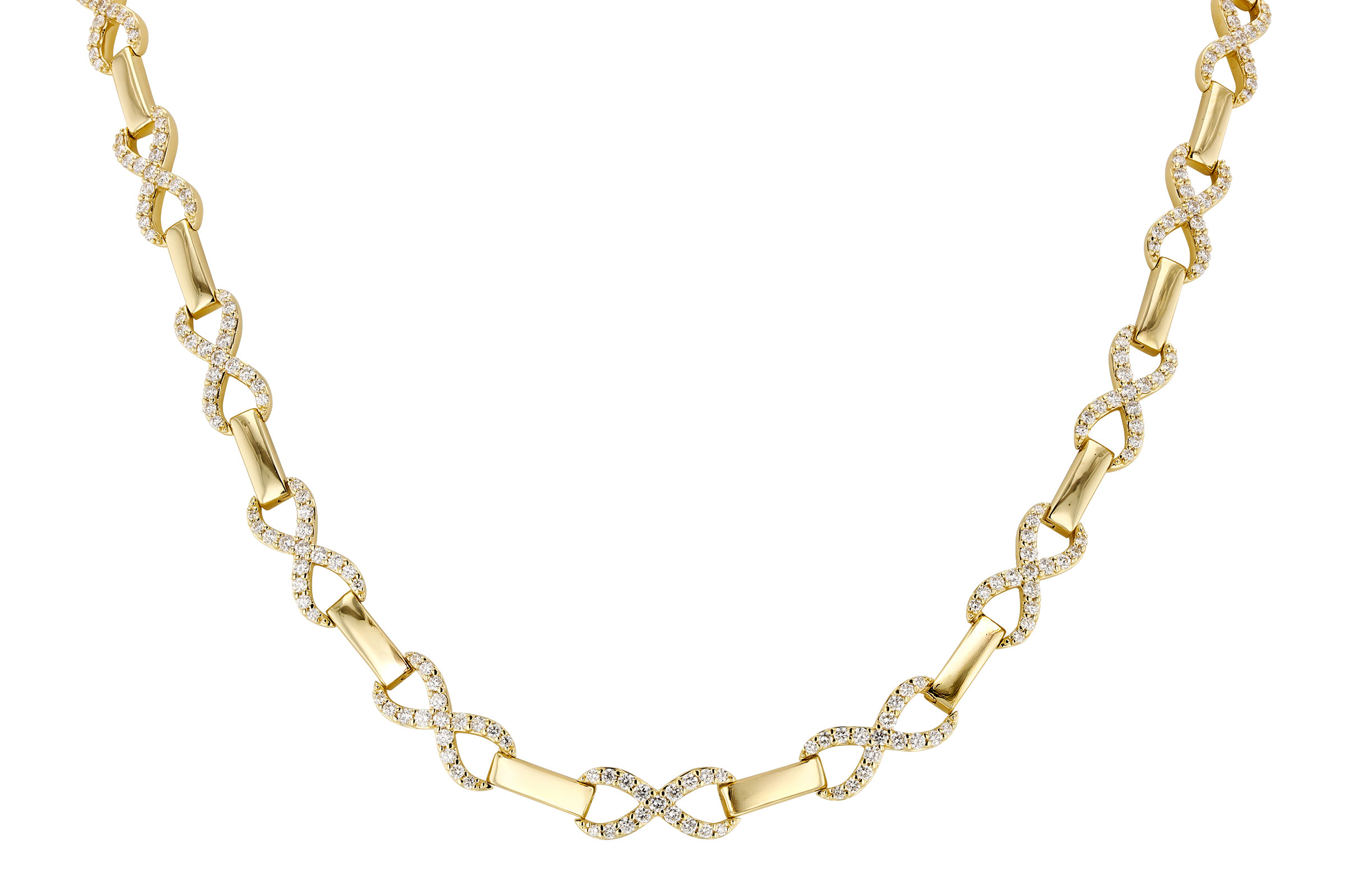 C294-48149: NECKLACE 2.20 TW (17")
