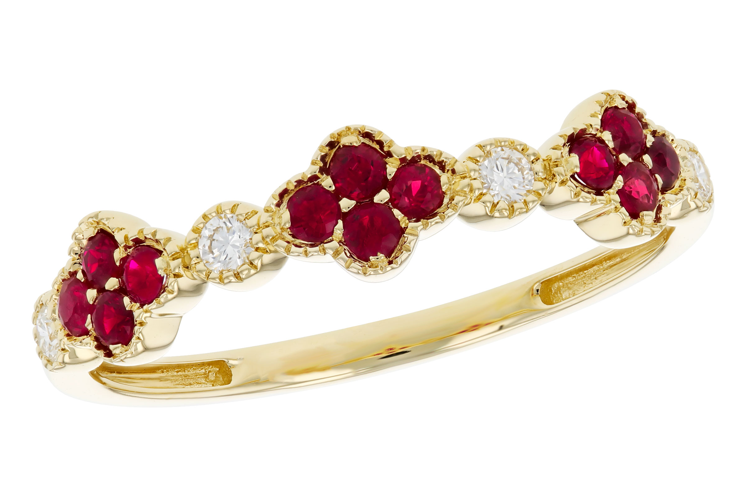 C294-49022: LDS WED RG .22 TW RUBY .30 TGW