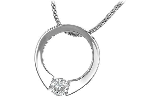 D024-53622: NECKLACE .27 BR