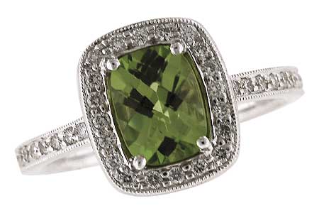 D202-65440: LDS DIA RG 1.45 PERIDOT 1.71 TGW