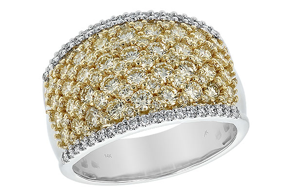 D208-11767: LDS DIA WED RG 1.82 YELLOW DIAS 2.02 TW