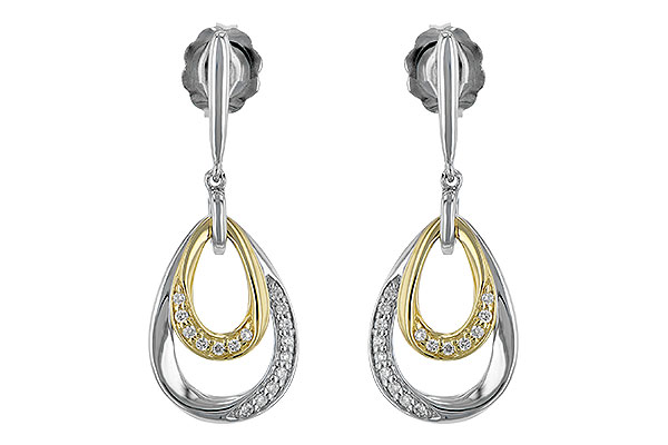 D208-15413: EARRINGS .12 TW