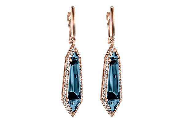 D209-03558: EARR 5.25 LONDON BLUE TOPAZ 5.67 TGW