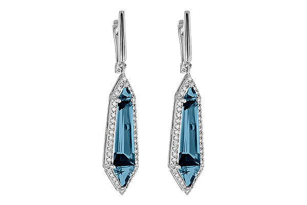 D209-03558: EARR 5.25 LONDON BLUE TOPAZ 5.67 TGW