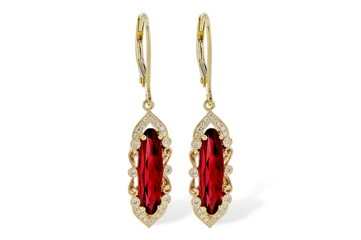 D291-73586: EARR 3.34 TW GARNET 3.50 TGW