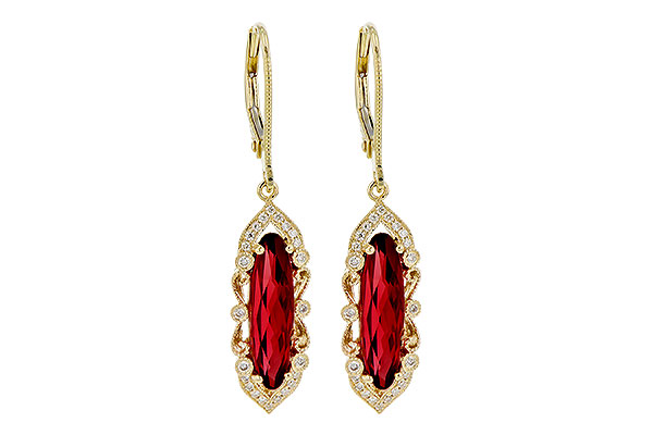 D291-73586: EARR 3.34 TW GARNET 3.50 TGW